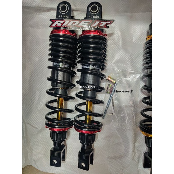 Phuộc Nitron/Ride It lắp Airblade Nouvo4_5_6 PCX Impulse NVX...