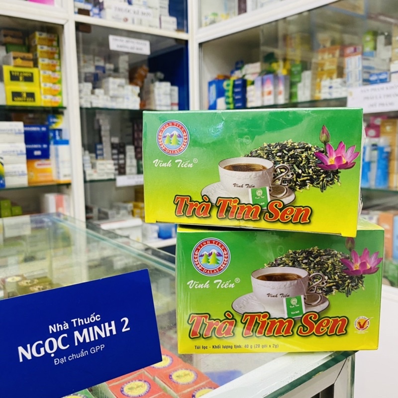 ✅ [Chính Hãng] Trà Tim Sen LOTUS TEA ( hộp 20 gói ) hàng công ty VĨNH TIẾN