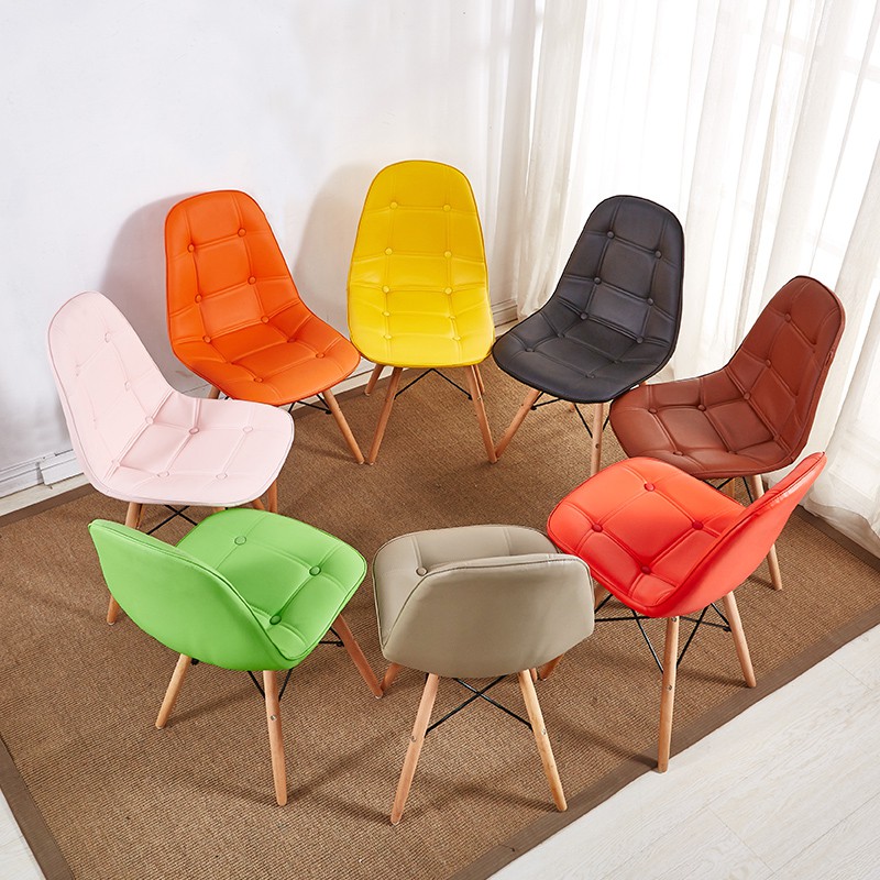 [Mã LIFEBKA5 giảm 10% tối đa 1 Triệu đơn 500k] Ghế eames da cúc đa năng