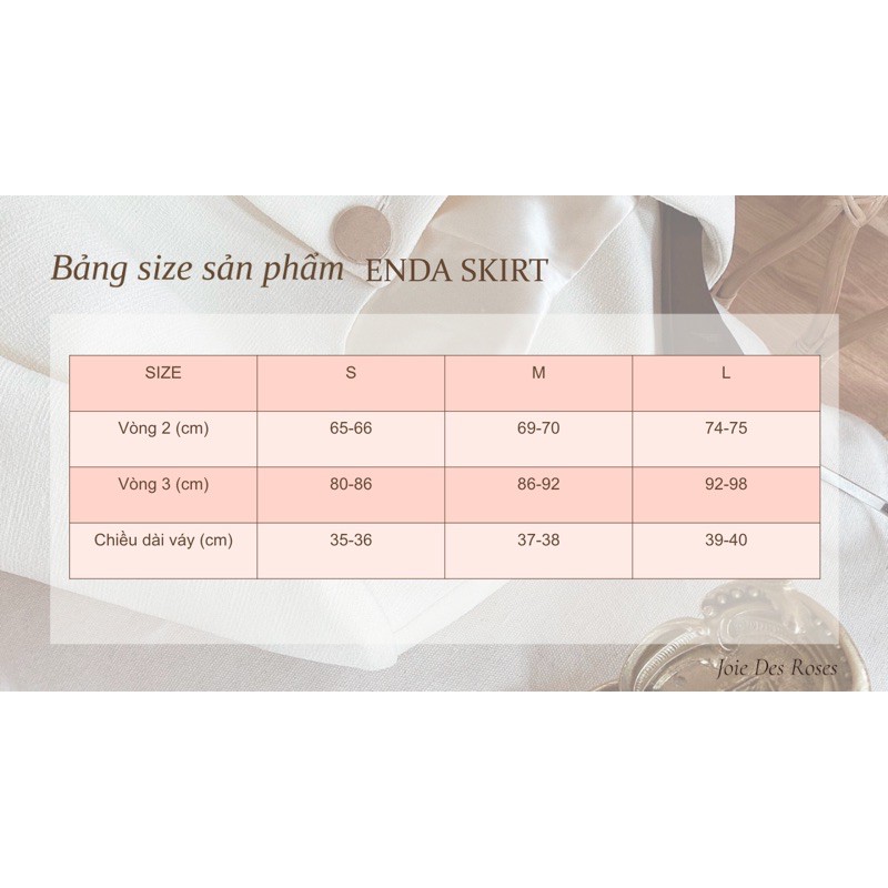 Chân váy đen - Enda skirt | BigBuy360 - bigbuy360.vn