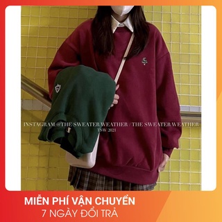 Áo Nỉ Cây Thông Nhỏ 24APRIL Nữ 🌸 Sweater giáng sinh form rộng tay bồng, hoodie noel merry christmas Ulzzang🌸
