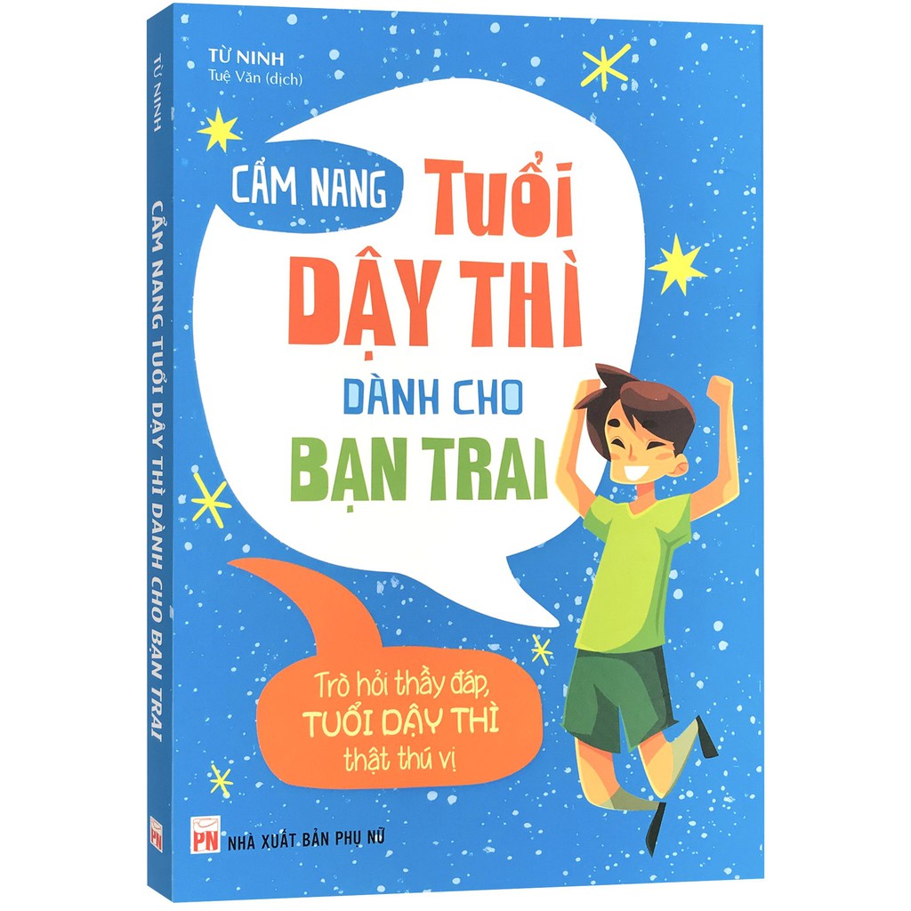 Sách - Cẩm nang tuổi dậy thì dành cho bạn trai