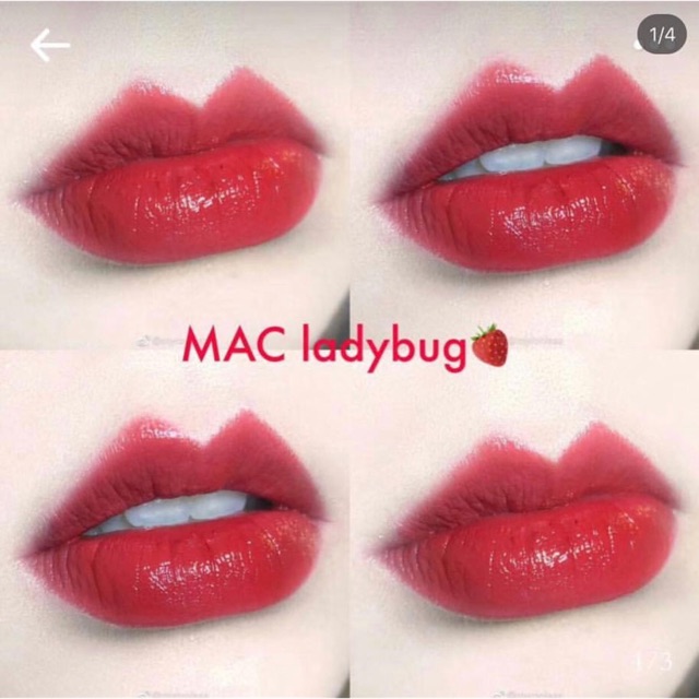 Son Mac màu Lady Bug - đỏ hồng