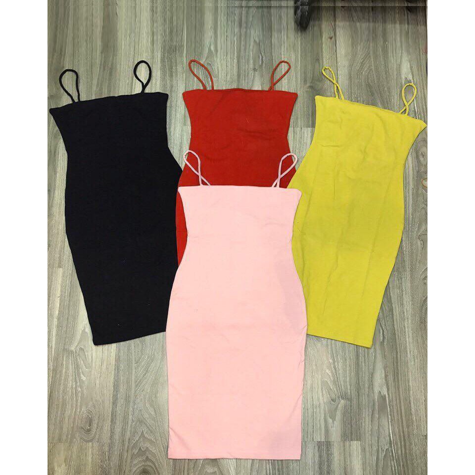 Đầm Body Sexy Hai Dây Ngang | BigBuy360 - bigbuy360.vn