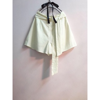 Quần váy linen dây cột eo