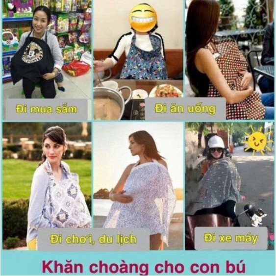 Khăn choàng che con bú xuất khẩu