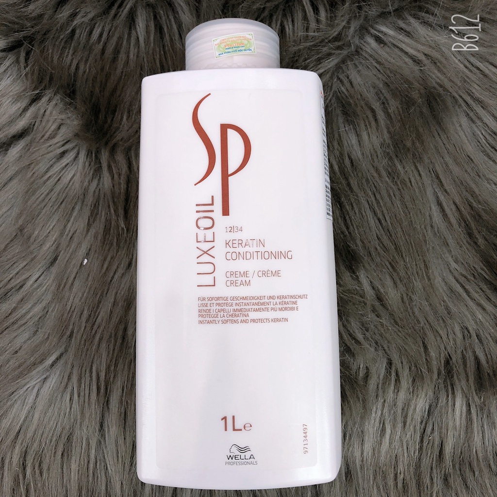 Bộ Dầu gội xả bảo vệ và tái tạo cấu trúc tóc LUXE OIL KERATIN SP WELLA