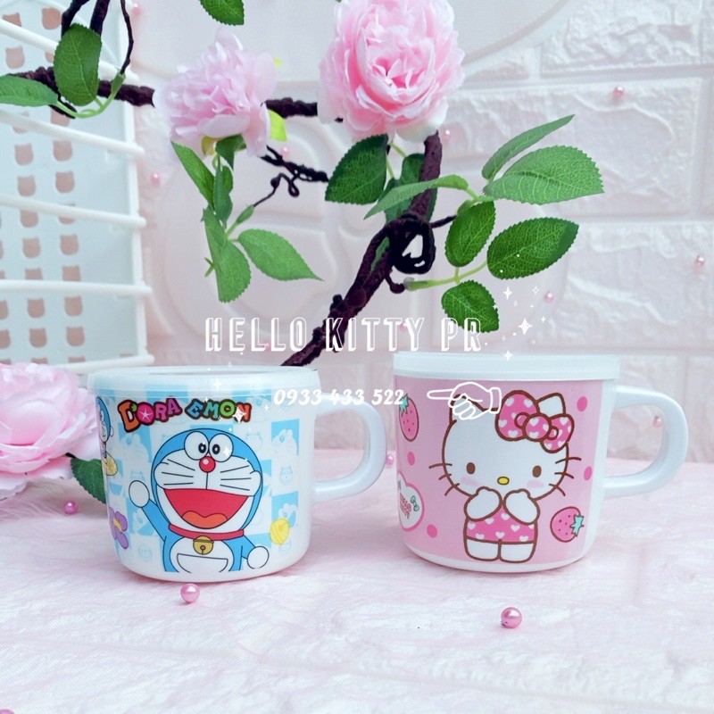 Ca ly có nắp Hello Kitty - Doremon Doraemon