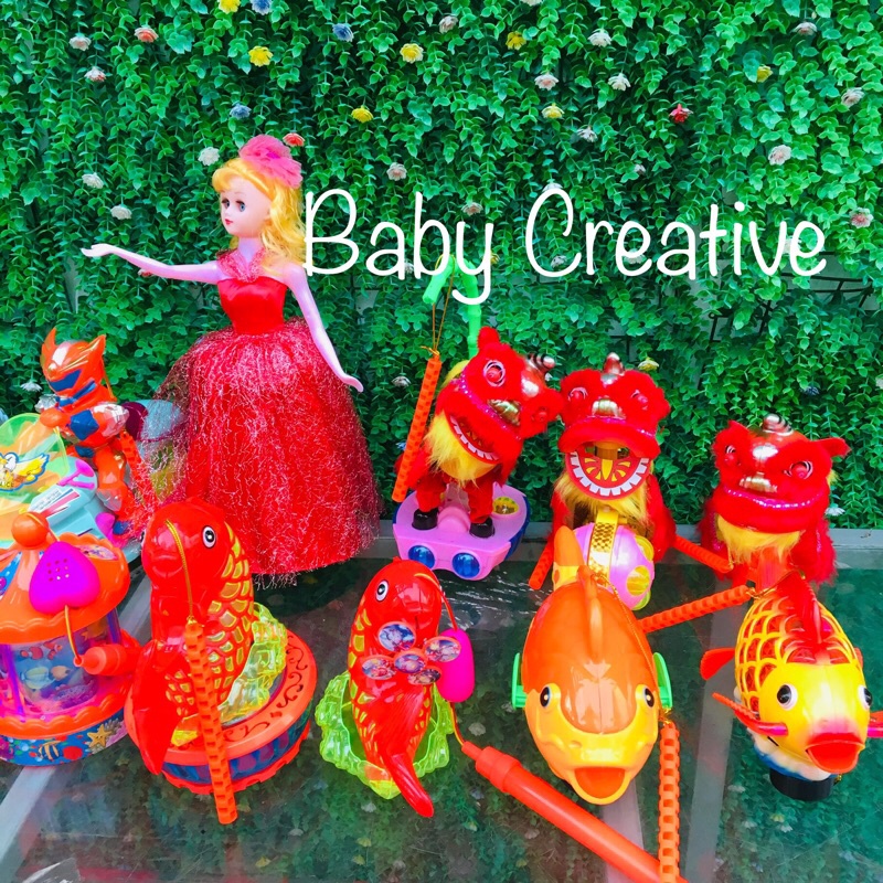 Đồ Chơi Trung Thu Lồng Đèn Trung Thu siêu nhân công chúa Kỳ lân hát đi có đèn nhạc cho bé