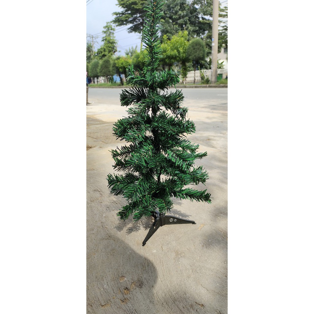 Cây thông Noel CAO 90CM lá dày rậm CHẤT LƯỢNG CAO (TẶNG DÂY KIM TUYẾN)