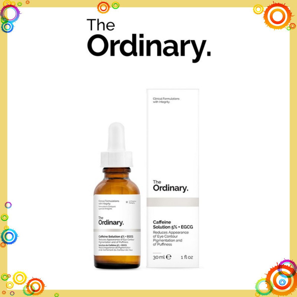 Serum mắt Caffeine Solution 5% + EGCG - The Ordinary giá quá mềm