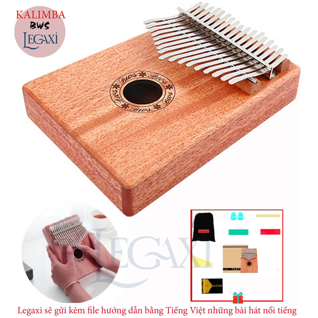 Đàn Kalimba Có Hướng Dẫn Chơi Tiếng Việt Thumb Piano BWS