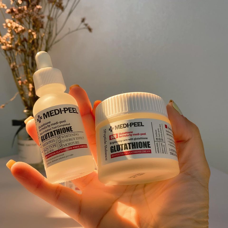 SERUM & KEM DƯỠNG TRUYỀN TRẮNG MEDIPEEL GLUTATHIONE