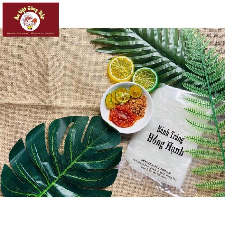 Bánh Tráng Hồng Hạnh sate muối tắc siêu cay