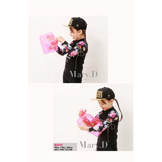 Bộ đồ bơi bé gái dài tay 2 món.