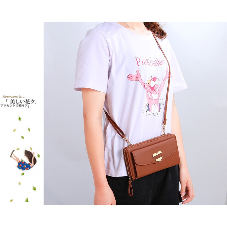 Ví nữ cầm tay young lớn DF3 Shalla