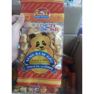 Sỉ gói bánh gấu nhân kem thiên hồng 100gr