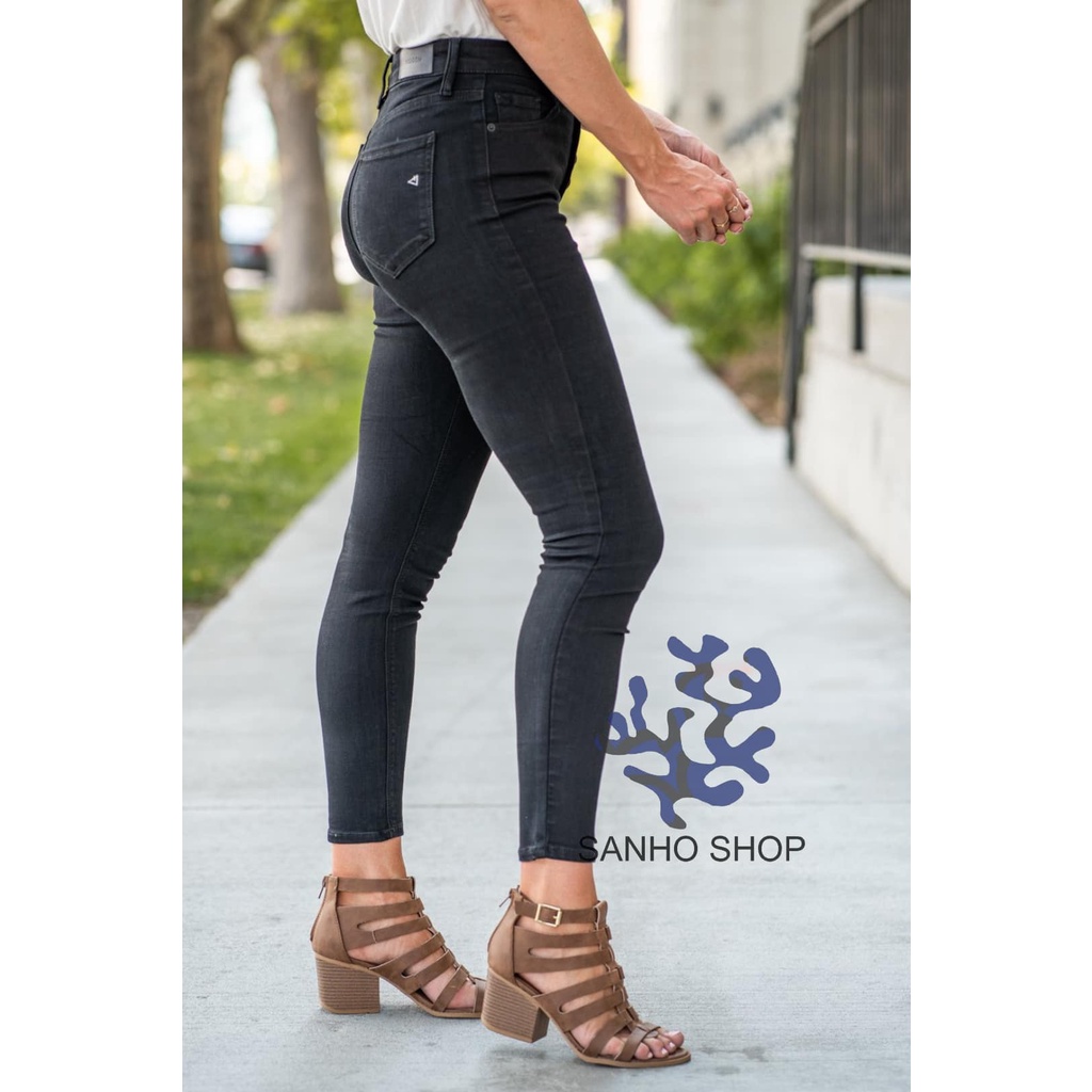 QUẦN JEAN HIDDEN HIGH RISE BUTTON FLY SKINNY