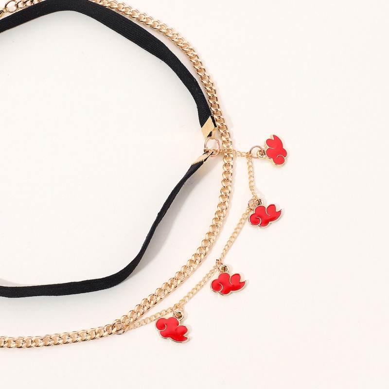 Youyo Chuỗi Chân Hình Đám Mây Đỏ Thời Trang Đi Biển Mùa Hè Cho Nữ