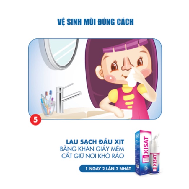 XISAT XỊT MŨI TRẺ EM