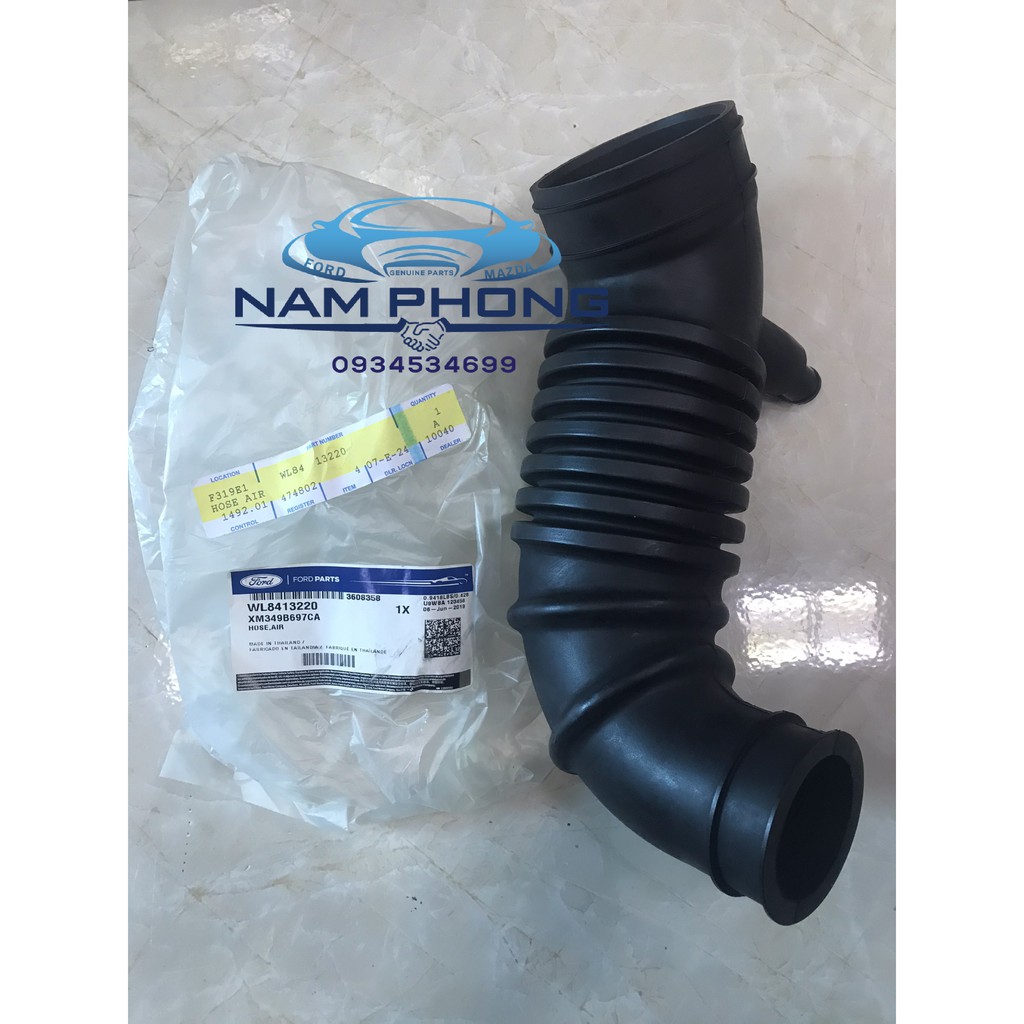 Ống gió vào bầu le Ranger  Everest  2000 - 2006 Máy Cơ WL  - WL8413220