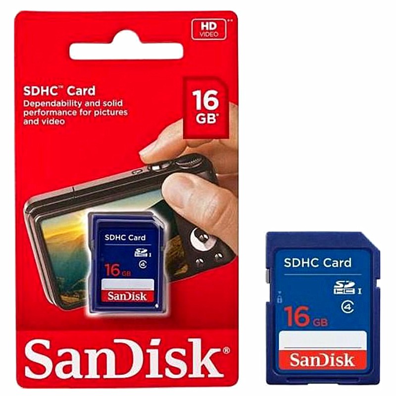 Thẻ Nhớ Sandisk Sdhc Class 4-16gb - 32gb - 64gb | BigBuy360 - bigbuy360.vn
