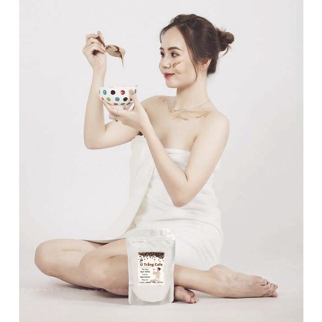 Ủ Trắng Cà Phê Handmade Trắng Bật Tông Sau Lần Tắm Đầu Tiên - Thẩm Mỹ Huyền Trang NANOCEE