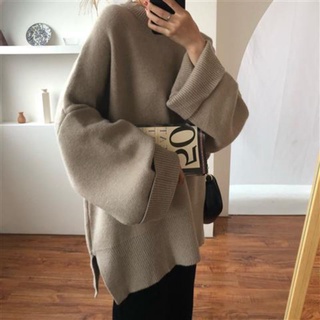 Áo len trơn form rộng Hàn Quốc