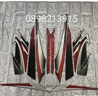 Bộ tem AB thái 2008  - 2009 màu đỏ