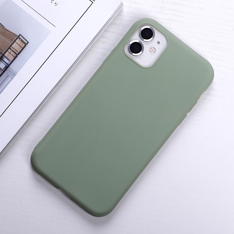 Ốp điện thoại màu trơn cho iPhone 6/6S 6/6S Plus 7/8 7/8 Plus XS XR XS Max 11 11 Pro 11 Pro Max