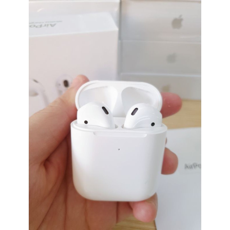 TAI NGHE [ BLUETOOTH] 《AIRPODS 》REP 1:1 Phiên bản cao cấp Định vị -Đổi tên-full chức năng cho Iphone và Androis Bh 3T