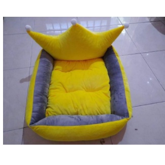Ổ nệm cho chó mèo hình vương miện