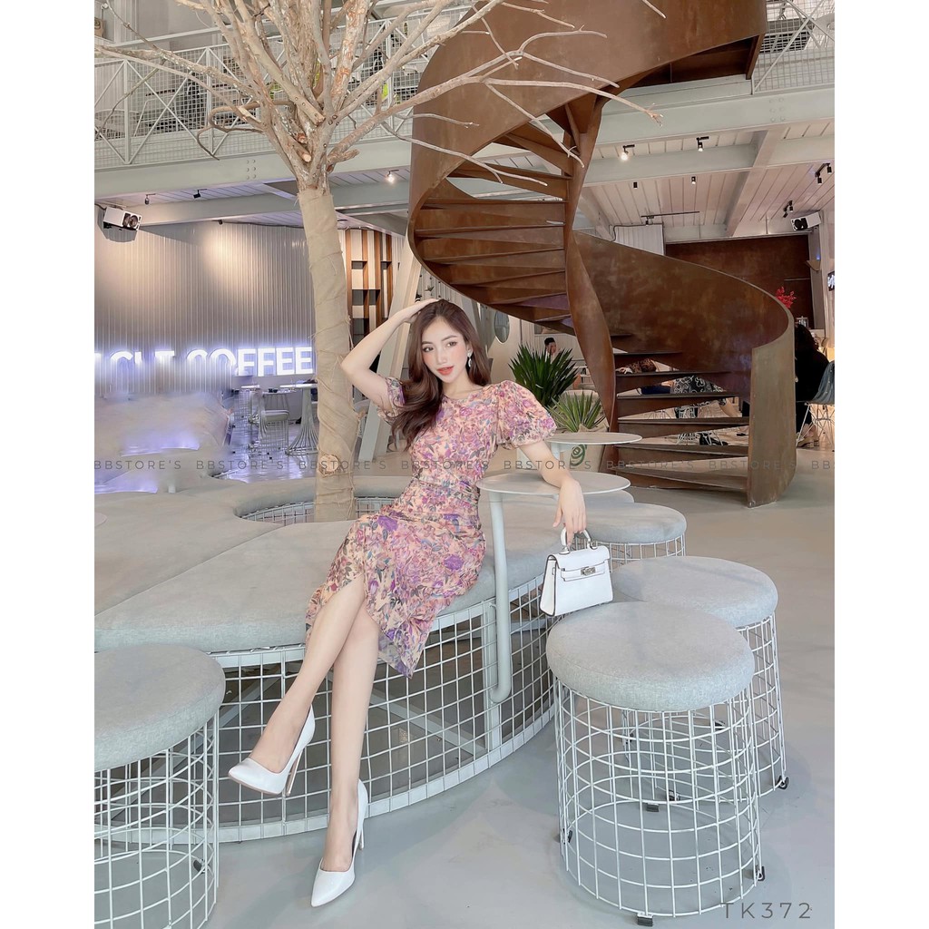 [Mã FAGREEN245 giảm 10% tối đa 30K đơn 99K] [BBSTORE'S] Đầm hoa Tasay Dress - TK372 | BigBuy360 - bigbuy360.vn