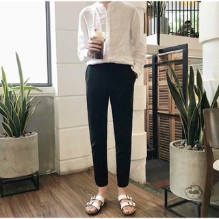 Quần Baggy Tây Nam Nữ chất đẹp - Baggy cạp Âu - Baggy vải kate siêu sang chảnh cực đẹp