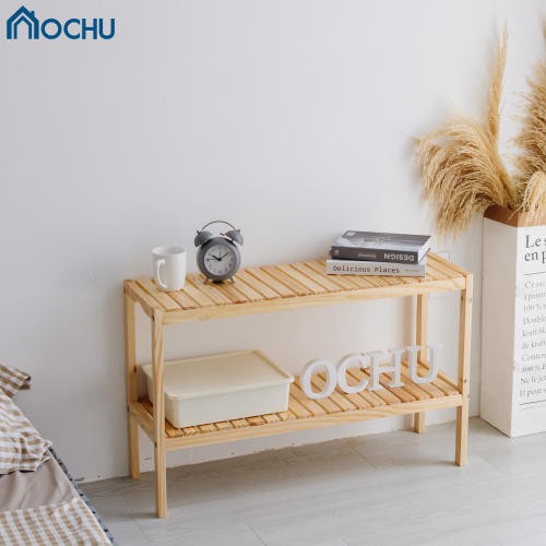 Kệ gỗ đa năng 2 tầng OCHU Đựng sách, giày dép để đồ thông minh BENCH 2F Nội thất lắp ráp decor phòng ngủ