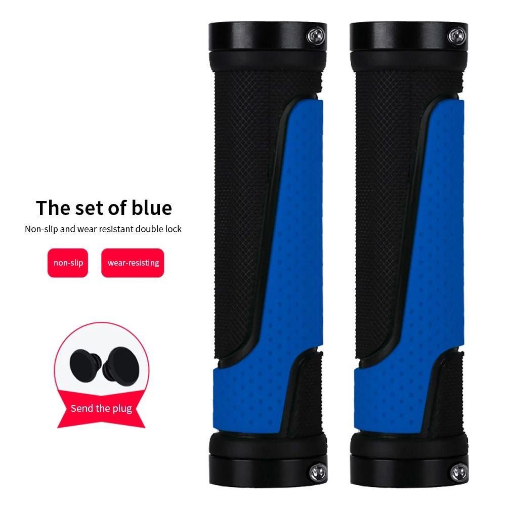 Vỏ Bọc Tay Lái Xe Đạp Bằng Cao Su Mềm Hấp Thụ Sốc Tiện Dụng