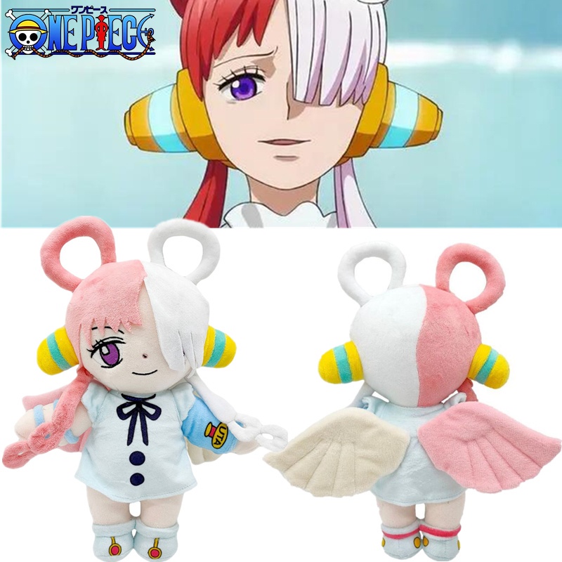 New 30cm Anime One Piece Chopper Luffy Plush Toy Chopper Luffy Red Uta Straw Hat Captain Stuffed Doll Anime Fans Kids Baby Birthday Gifts Home Decorative Pillows