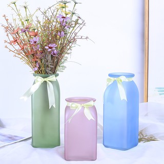 Bình hoa thuỷ tinh mờ size lớn
