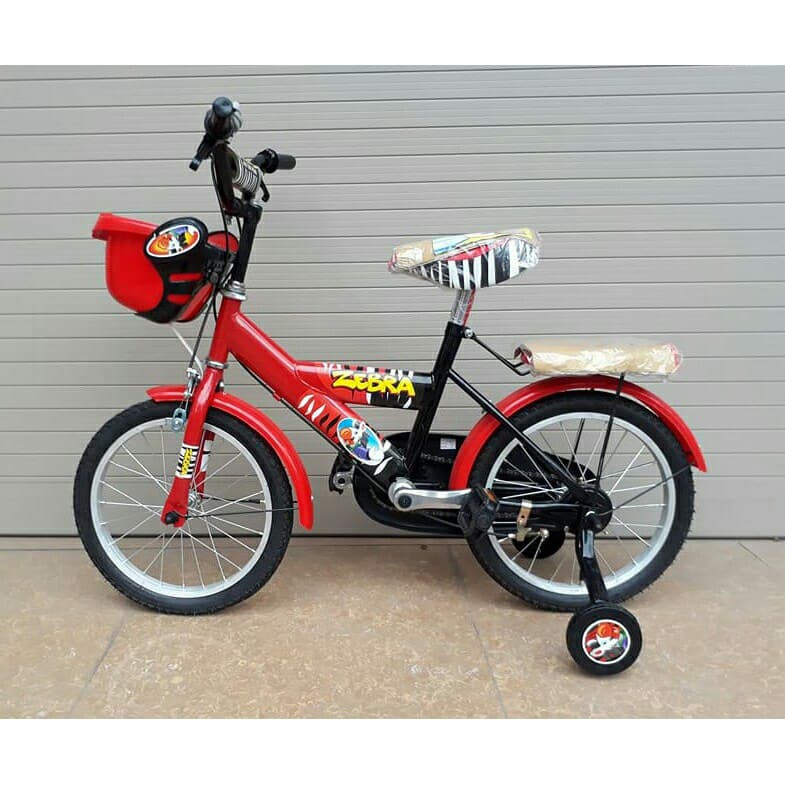 [KHO SỈ] Xe đạp cho bé trai 5-8 tuổi (đỏ + xanh)