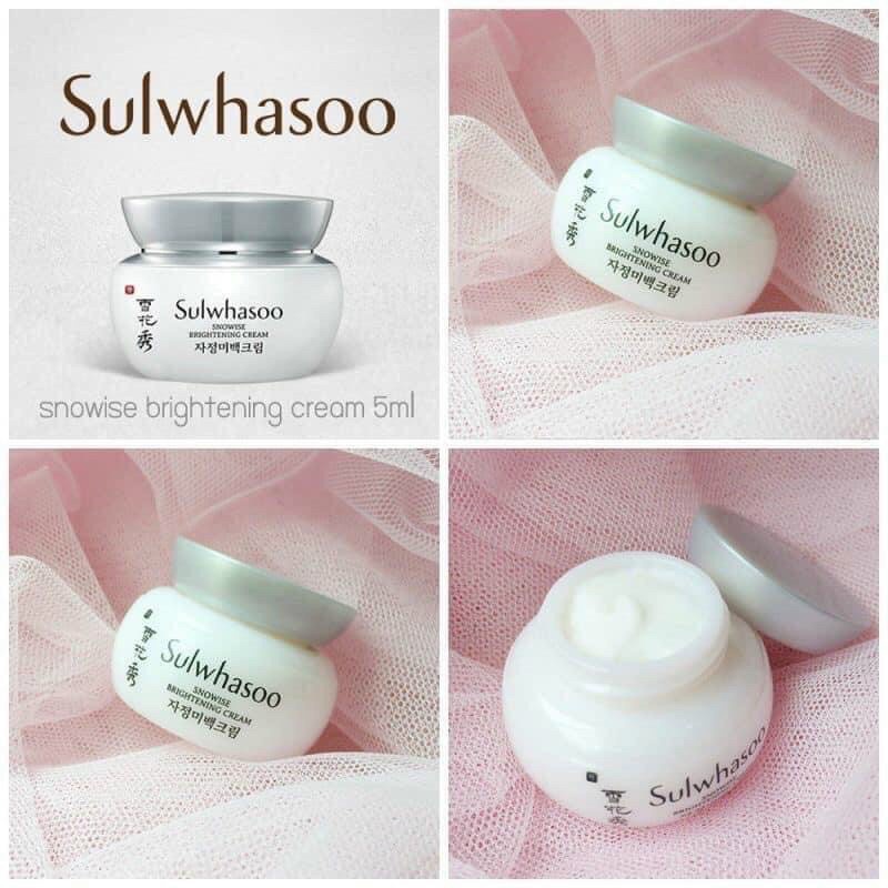 Kem Dưỡng Ẩm Trắng Da Cao Cấp Sulwhasoo Snowise Brightening Cream 5ml