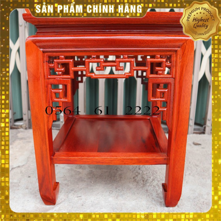 Đôn vuông kê tượn,cây cảnh gỗ hương cao cấp sang trọng