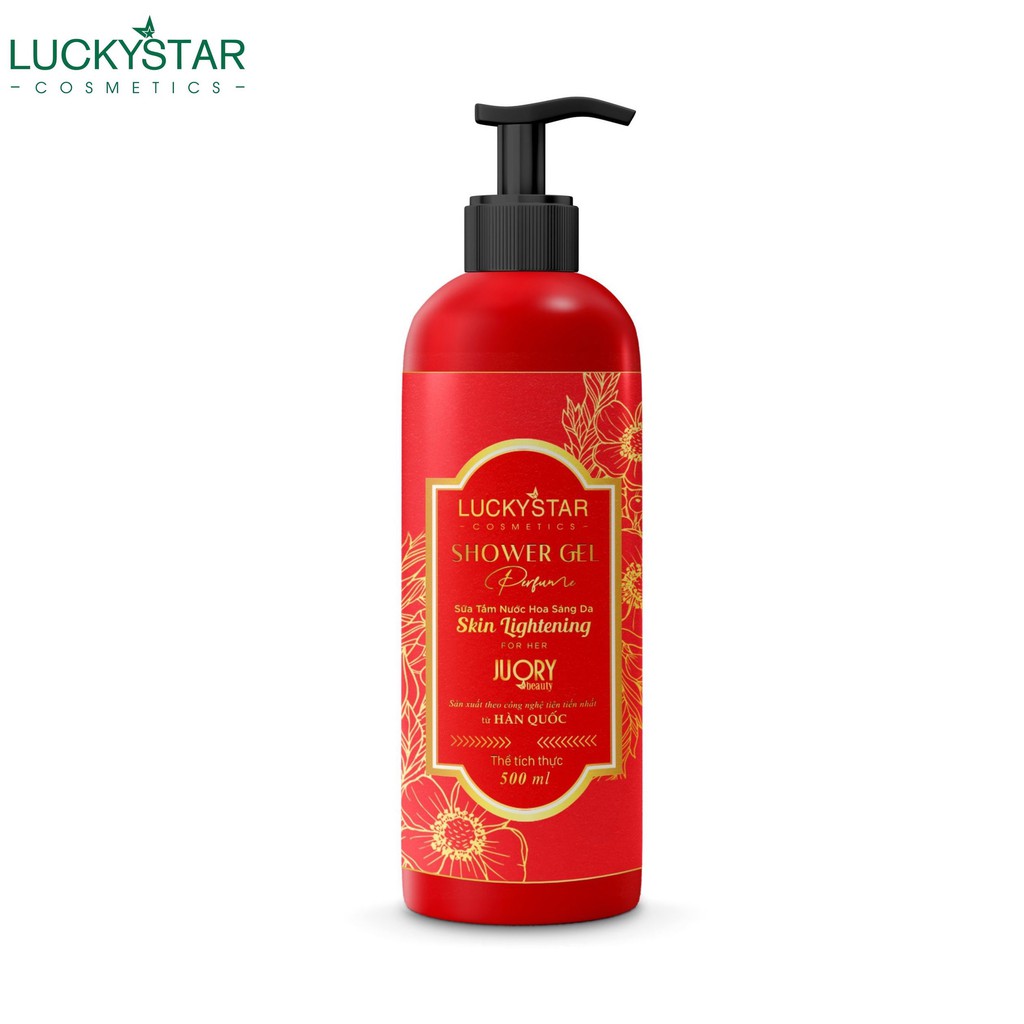 Sữa Tắm Nước Hoa Sáng Da Cao Cấp Lucky Star - 500ml