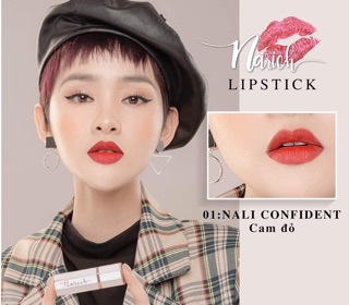 son NARICH HÀN QUỐC ( đỏ cam , đỏ nhung , cam đất , nâu tây)