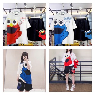 SET ÁO COTTON + QUẦN SHORT HOẠT HÌNH SIÊU CUTE