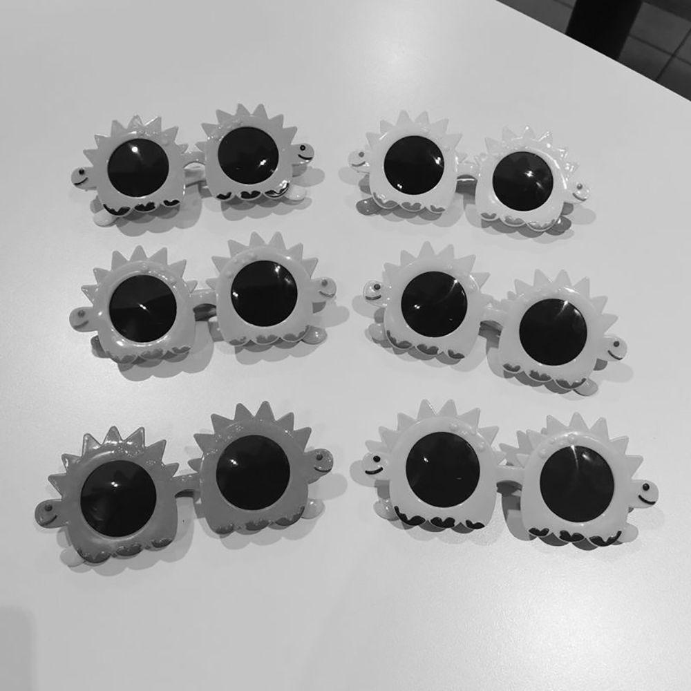 Kính Chống Bức Xạ Mắt Gọng Tròn Họa Tiết Khủng Long Hoạt Hình Cho Nam Và Nữ