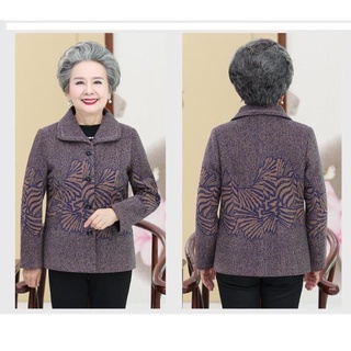 Áo khoác dạ cao cấp cho người già