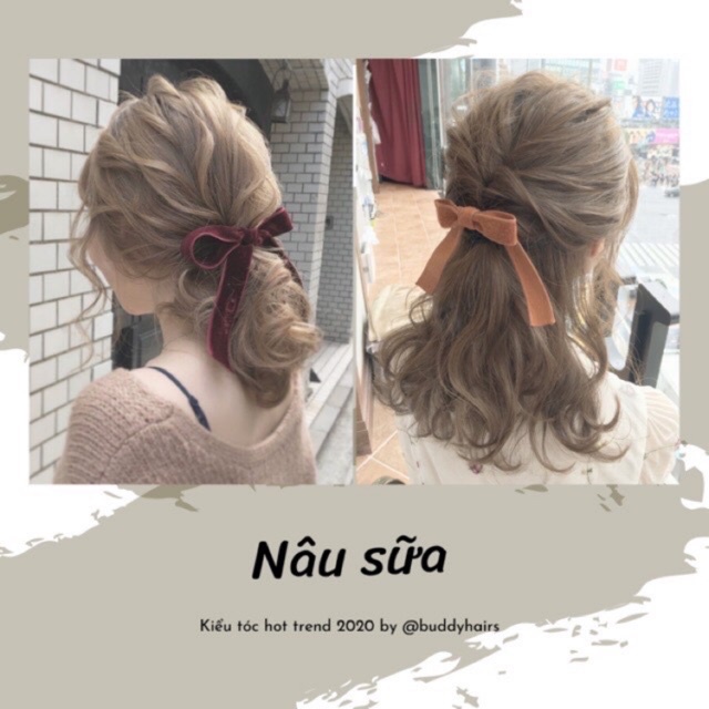 Thuốc Nhuộm Tóc Màu NÂU SỮA, NÂU TRÀ SỮA Không Tẩy| Nhuộm Tóc Xinhhh