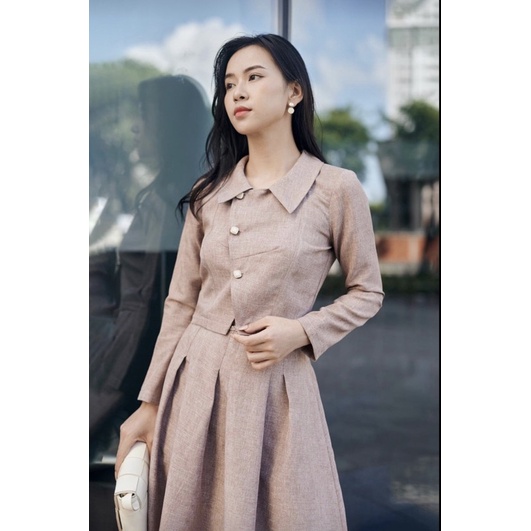 Thanh lý set váy công sở Leo size S new