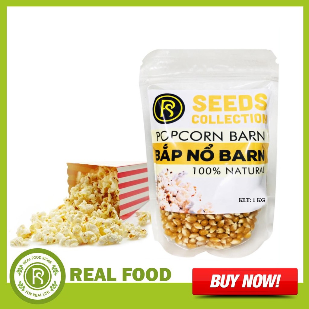 Túi Bắp Nổ Làm Bỏng Ngô REAL FOOD STORE | BigBuy360 - bigbuy360.vn
