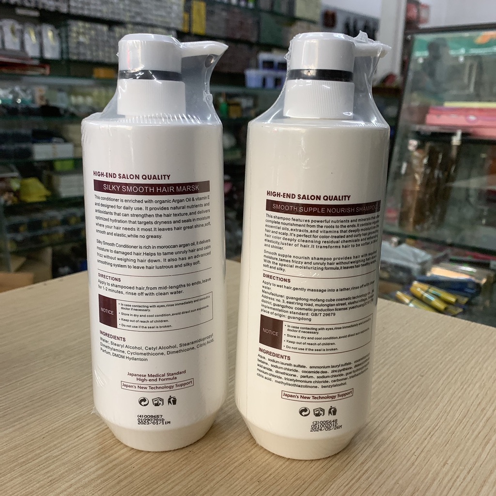 Dầu Gội Xả Skao Rich Repair 800mlx2 Thơm Mượt Phục Hồi Hư Tổn Shampoo and Conditioner